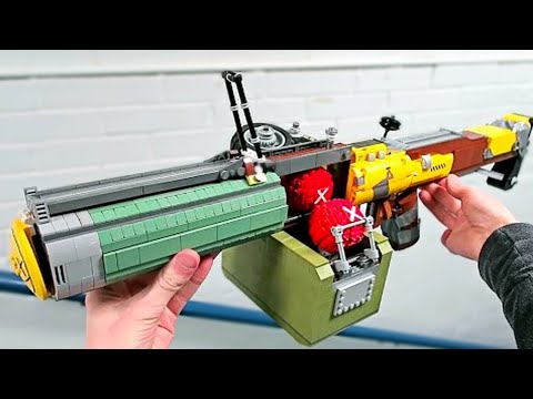 Видео: 46 Вещей Cделанных Из LEGO, От Которых Ты Офигеешь