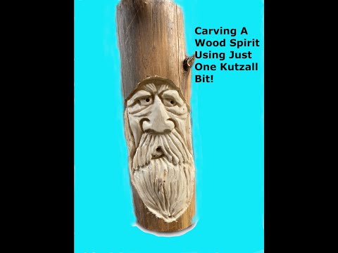 Видео: Вырежьте духа дерева, используя всего одну фрезу