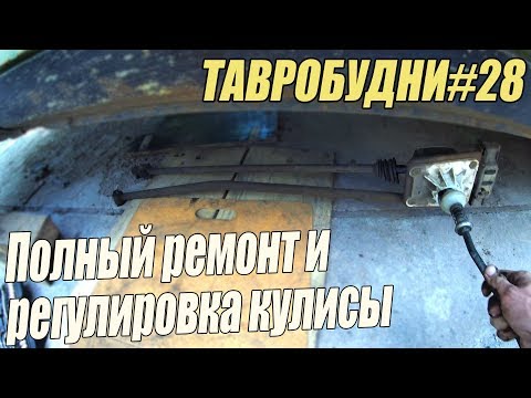 Видео: ТАВРОБУДНИ#28 - Полный ремонт и регулировка кулисы