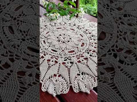 Видео: Красивая рельефная салфетка💫и цветущий жасмин.😊🌸🏡