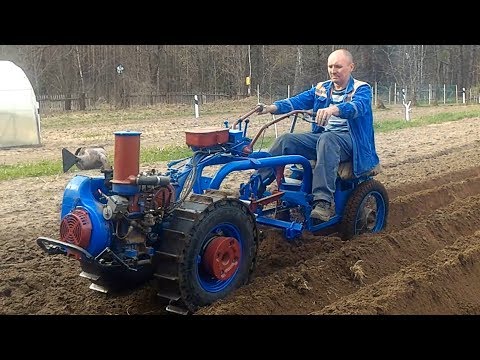 Видео: Многофункциональный адаптер для мотоблока