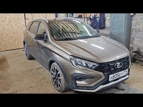 Видео: Новая Vesta SW Cross 1.8 CVT 1500км. Полный обзор и отзыв владельца о плюсах и минусах
