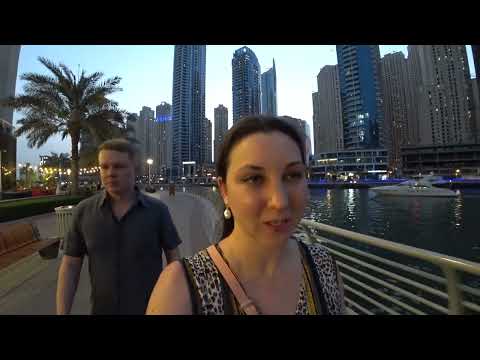 Видео: Дубай | Новые открытия 2022 | Пляж  JBR, Outlet village и ужин в Dubai Marina