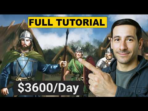 Видео: Создание ВИРУСНЫХ исторических видеороликов (только Faceless и ИИ) | Пошаговое руководство