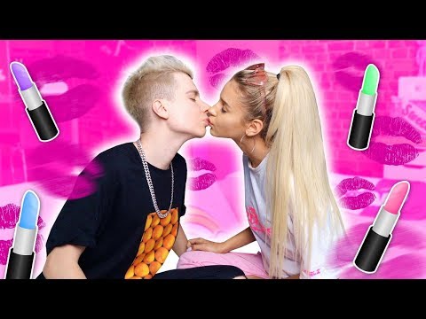 Видео: МОЙ ПАРЕНЬ УГАДЫВАЕТ ВКУС ПОМАДЫ ЧЕЛЛЕНДЖ / ЕВА МИЛЛЕР