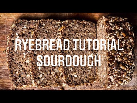 Видео: Ржаной хлеб на закваске, 100% цельное зерно