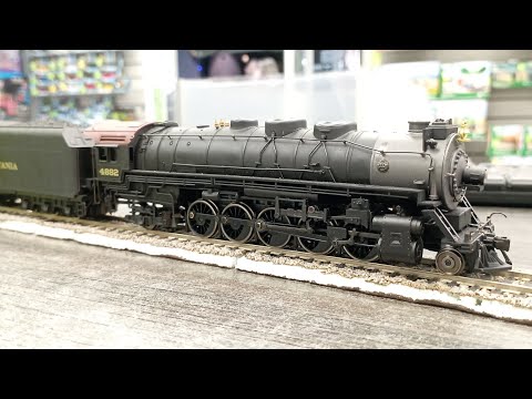 Видео: ремонт Mehano 2-10-2: американский грузовой паровоз.