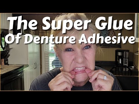 Видео: Лучший клей для зубных протезов с самой сильной фиксацией