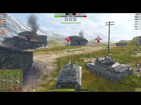 Видео: WoT Blitz. Tiger II. Перестрілка з братиками