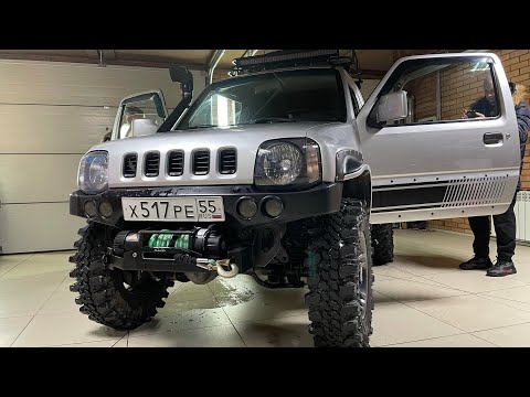 Видео: Обзор подготовленного Suzuki Jimny 4x4