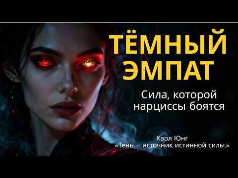 Видео: Тёмный Эмпат: Сила, от которой нарциссы сходят с ума (Ответ Юнга) #ТёмныйЭмпат #Психология #КарлЮнг