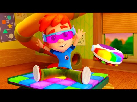 Видео: Мультфильм для мальчиков - Ник-изобретатель - Классные изобретения Ника