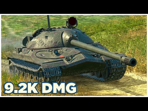 Видео: ИС-7 • 9.2К УРОНА • 5 ФРАГОВ • WoT Blitz