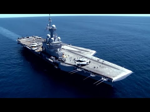 Видео: Авианосец: Великий Шарль Де Голль