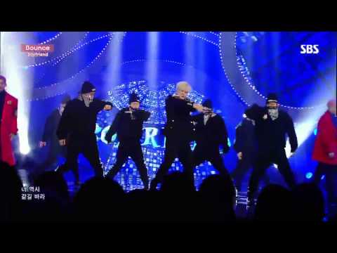 Видео: [Boyfriend] Bounce @ Популярная песня Inkigayo 150315