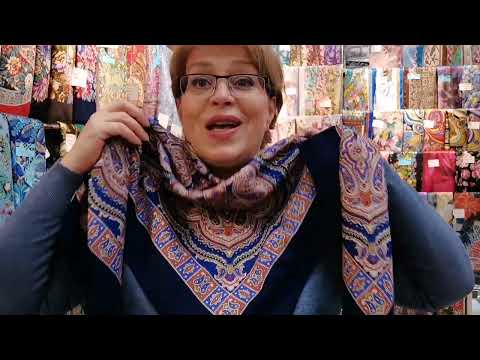 Видео: Ирина Дадонова. Павловопосадские платки в Минске