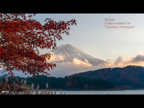 Видео: Фудзи, озеро Кавагути и тоннель Момидзи (красных клёнов)