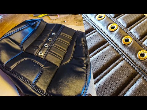 Видео: Советы по обивке. Как установить люверсы на сиденье — Обивка