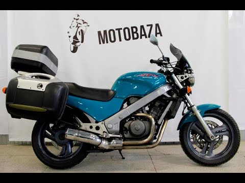 Видео: МОТОБАЗА. HONDA NTV 650. WWW.MOTOBAZA.BIZ