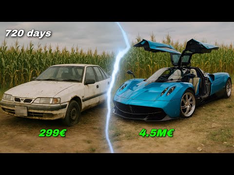 Видео: Целых 750 дней: создание Pagani Huayra за миллион долларов из автомобиля 80-х годов