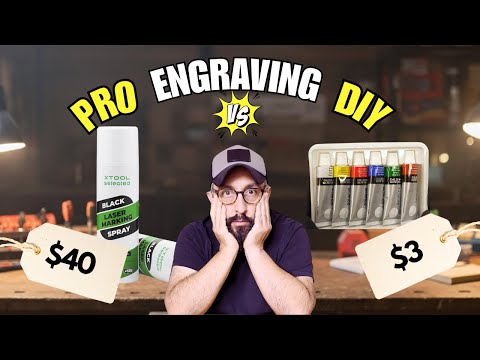 Видео: Краска за 3 доллара против аэрозоля за 40 долларов для гравировки на стекле!