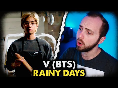 Видео: V (BTS) - Rainy Days // реакция на кпоп