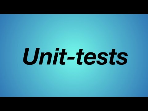 Видео: Выпуск 1. Модульные тесты - что такое модульные тесты и для чего.