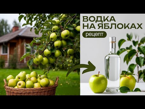 Видео: Водка на яблоках || Ароматный рецепт от Губера
