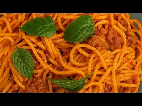 Видео: Спагети с кайма – лесна и вкусна домашна рецепта 🍝