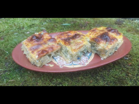Видео: Лесна баница с коприва, полезна и  вкусна.  #крапив #ortigas #nettles #Brennnesseln #बिच्छू