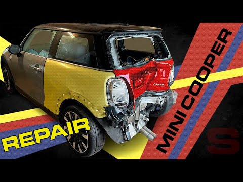Видео: MINI Cooper S. Rebuilding the rear end. Замена задней части.