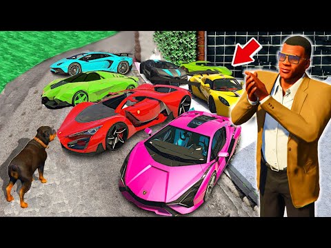 Видео: ФРАНКЛИН БАЙДЫҢ КӨЛІКТЕРІН ҰРЛАДЫ (GTA V)