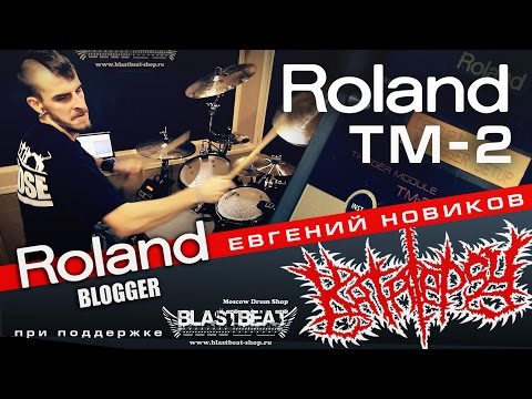 Видео: Roland Blogger  - триггерный модуль TM-2 c Евгением Новиковым