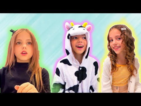 Видео: Хеллоуин в ШКОЛЕ и Пижамная ВЕЧЕРИНКА My little Nastya