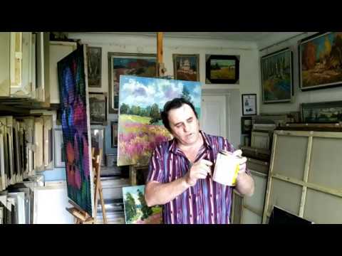 Видео: ARTALEXFIL Советы для начинающих художников, растворители, масло, лаки.