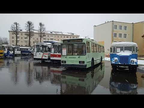 Видео: Минск. Троллейбус БКМ 201, музей "минсктранс" (БОРТ№: 2083)