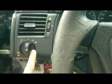 Видео: Ошибка lampe defekt Mercedes W210 устранение!!!!!!!!!