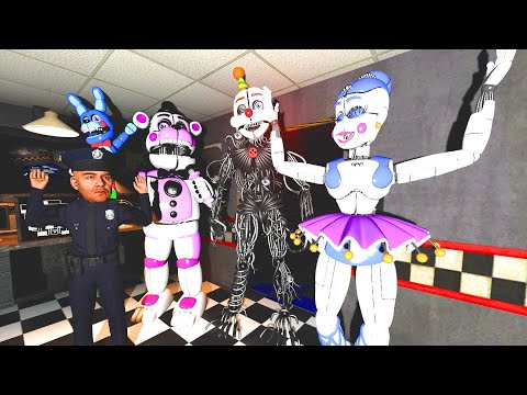 Видео: АНИМАТРОНИКИ ПУГАЮТ ОХРАННИКА FNAF COOP ГАРРИС МОД ЛУЧШЕЕ ► Garry's Mod