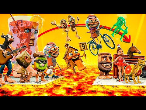 Видео: СМОГУТ ЛИ НОВЕЙШИЕ БРЕЙНРОТЫ ПЕРЕПРЫГНУТЬ ЛАВУ В ГАРРИС МОД? ITALIAN BRAINROT В Garry`s Mod