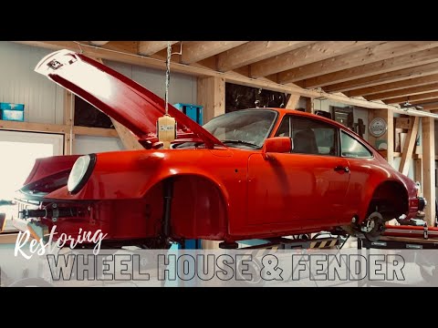 Видео: Восстановление последнего колесного арочного отсека (Porsche 911, 87)