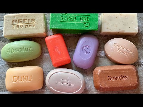Видео: ASMR| Collection of dry soap | Cutting dry soap| Резка сухого мыла