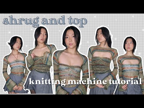 Видео: Я связала этот топ за 2 часа на вязальной машине!