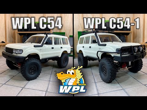 Видео: Новый корпус WPL C54 и C54-1 Toyota Land Cruiser 80 1/16