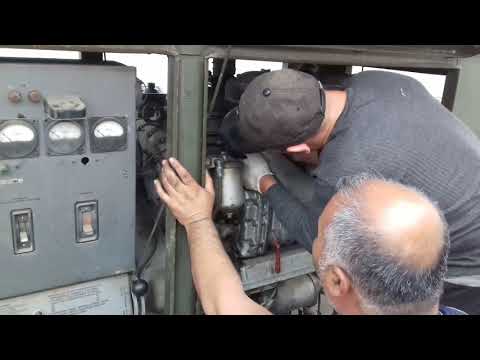Видео: Дизель генератор ЯАЗ 204