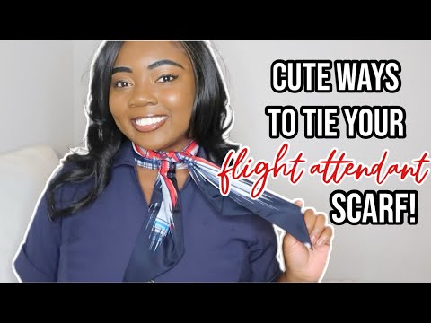 Видео: Как завязать шарф бортпроводника | 6 способов завязать шарф