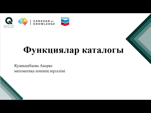 Видео: Desmos: Функциялар каталогы