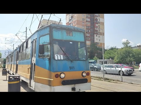 Видео: От улица Райска градина до Модна къща Агресия (3та част) трамвай 505  линия 11