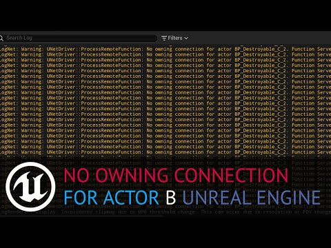 Видео: Мультиплеер в Unreal Engine: Особенность PlayerController, и ошибка No owning connection for actor