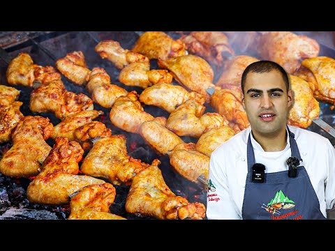Видео: Невероятно СОЧНЫЙ и ВКУСНЫЙ куриный ШАШЛЫК. Лучший рецепт идеального маринада ! Готовим на мангале.