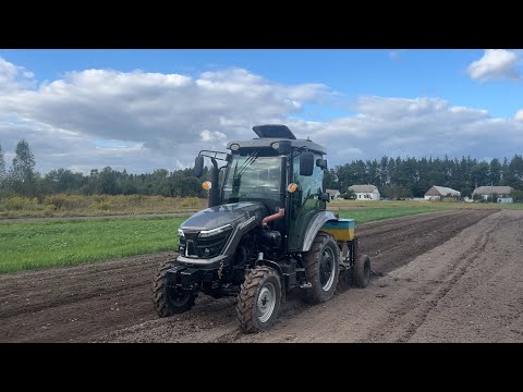 Видео: Посівна пшениці саморобною сівалкою та Скаут 404с